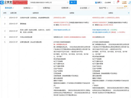 珠海星紀魅族增資至4億元，強化信息系統(tǒng)集成服務能力
