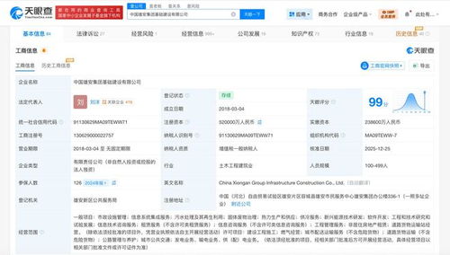 中國雄安集團基礎建設公司增資至52億元 信息系統(tǒng)集成服務引領(lǐng)智慧新城建設新篇章